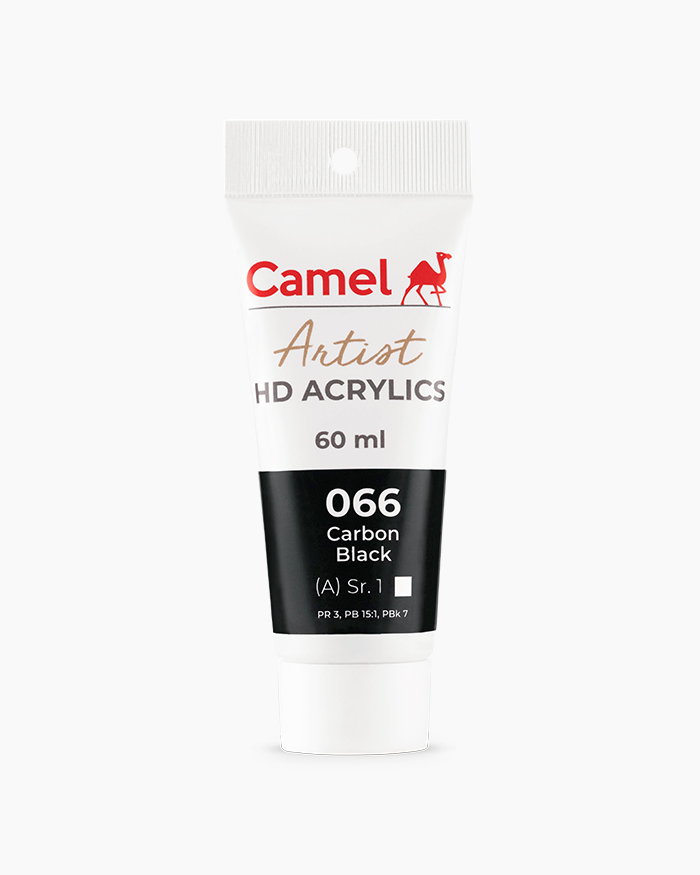 Camel Artist HD Acrylics Carbon Black
